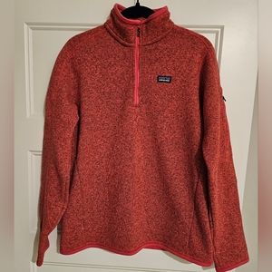 Patagonia Red Quarter-Zip Women's Top